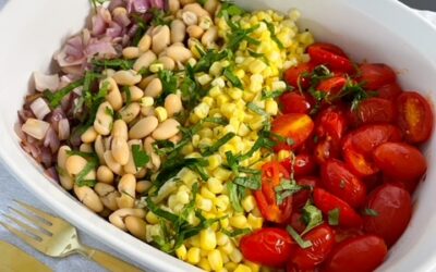 Summery Corn & Tomato Salad