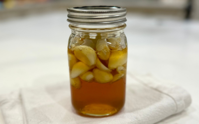 Fermented Garlic Honey Elixir